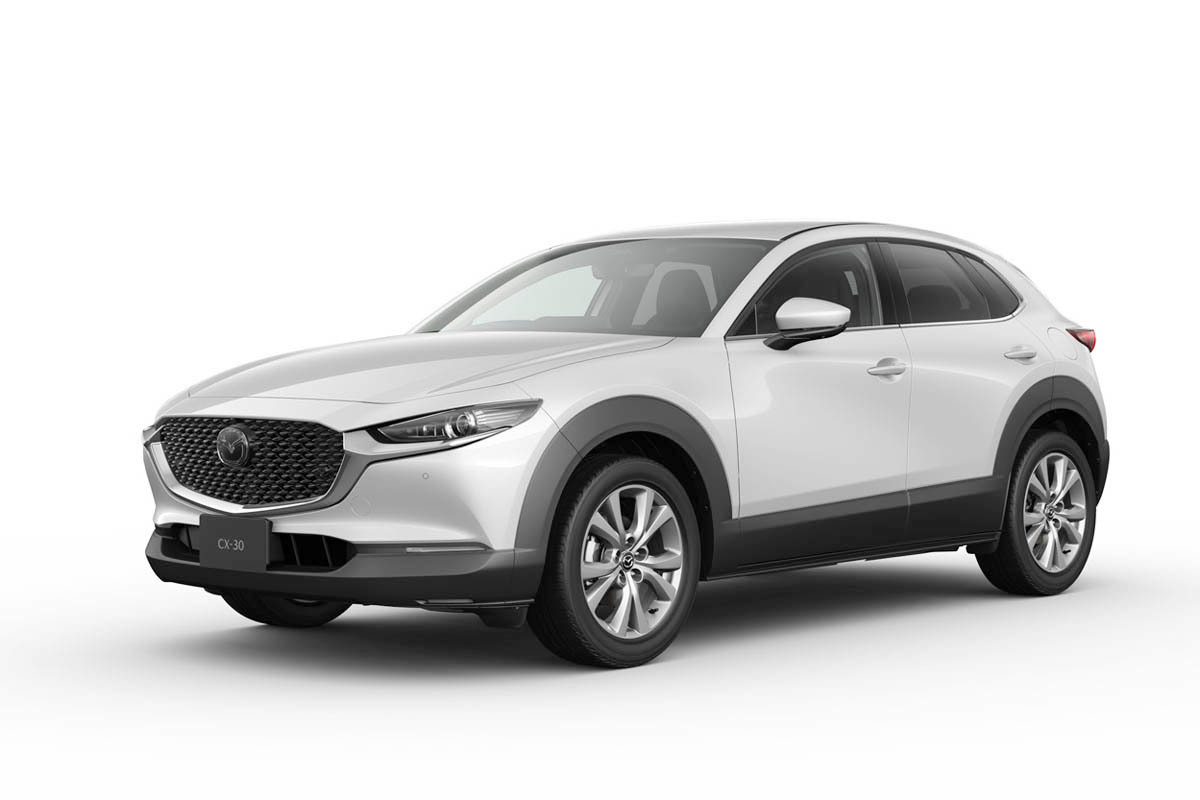 マツダ CX-30商品改良 サイズアップのモニターや安全装備と新色追加