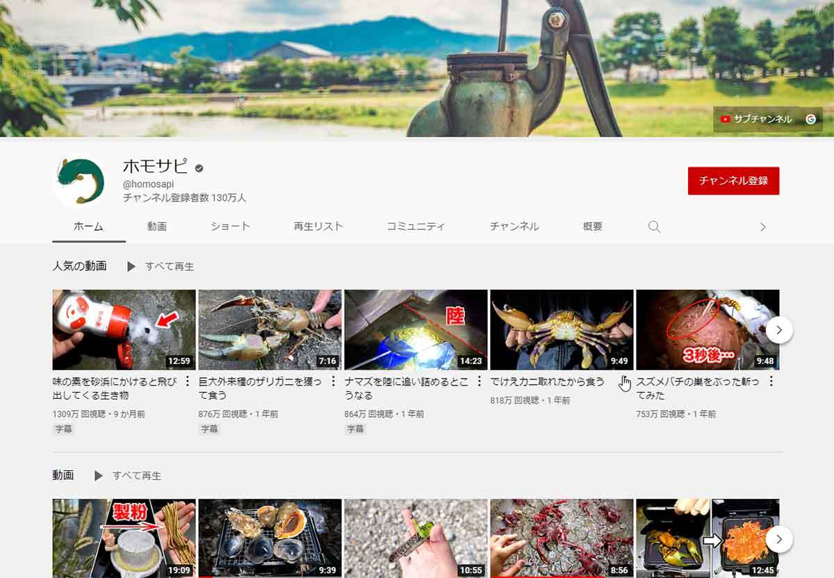 22年に登録者が伸びたYouTuberランキング、3位平成フラミンゴ、2位nobu先生、1位は？