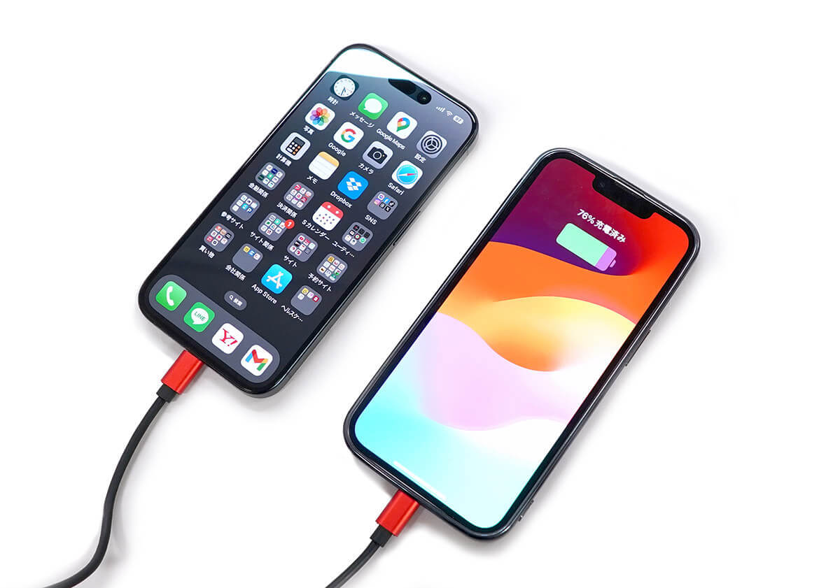 iPhone 15のUSB-C端子に直挿しできるAnkerのモバイルバッテリーが超便利だった！