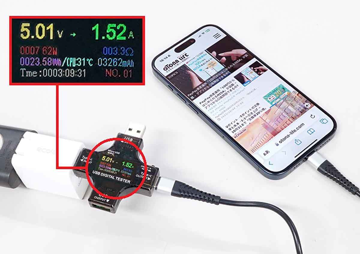 ダイソーで110円のUSB-Cケーブルが価格差25倍Apple純正と同等の性能だった!