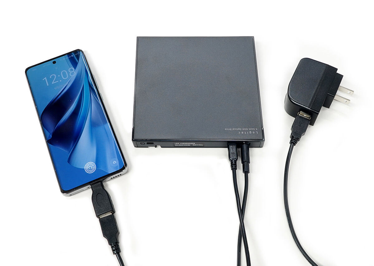 パソコン不要！ 音楽CDをAndroidスマホに取り込めるUSB-C接続のポータブルCDドライブが超便利！