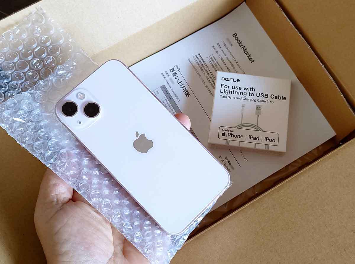 iPhoneを安く買えると話題の「Back Market」は怪しい!? いつ届くのか実際に購入してみた！