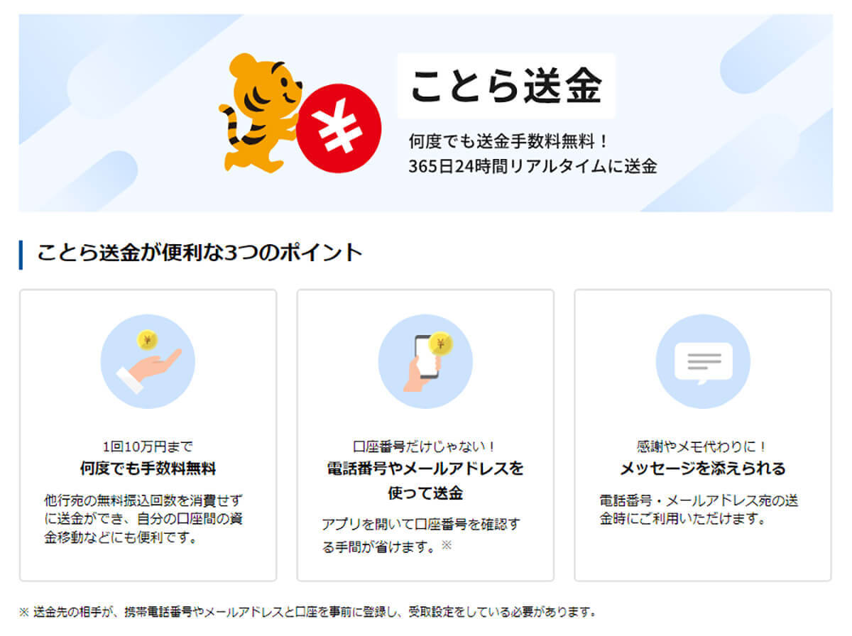 無料送金サービス「ことら送金」を実際にやってみた！　注意点などを詳細に解説【住信SBIネット銀行】