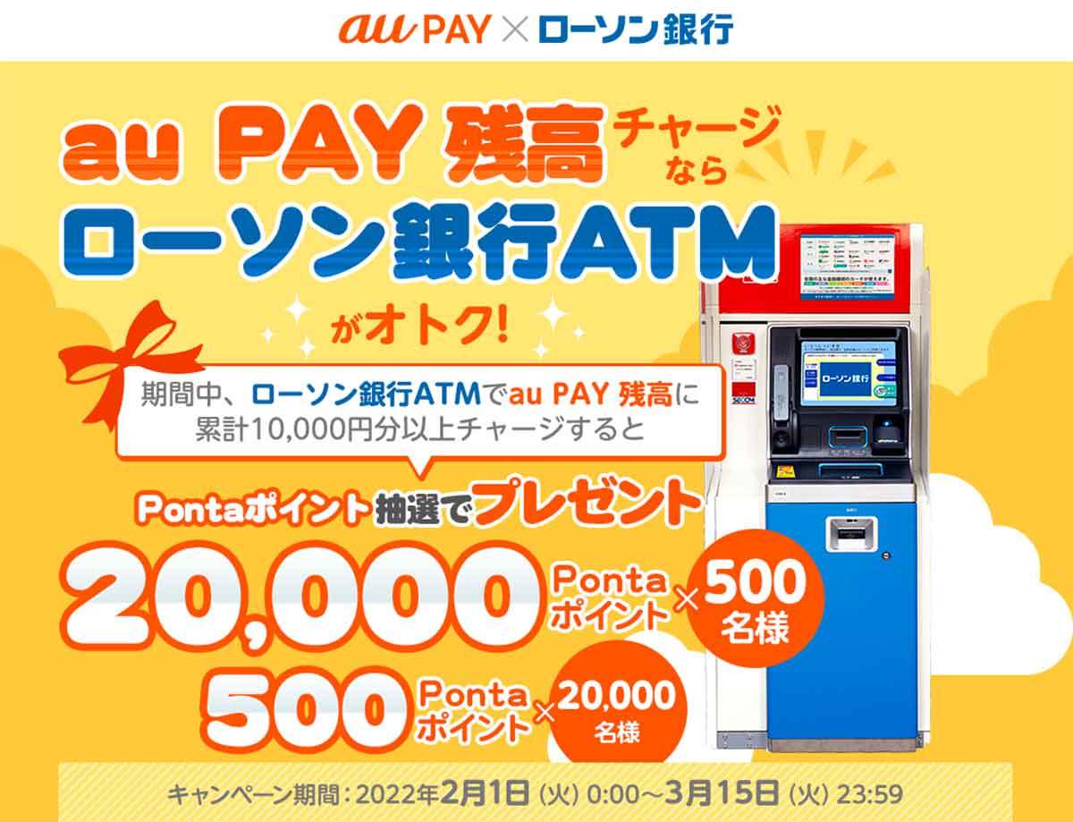 PayPay・楽天ペイ・d払い・au PAYキャンペーンまとめ【3月9日最新版】