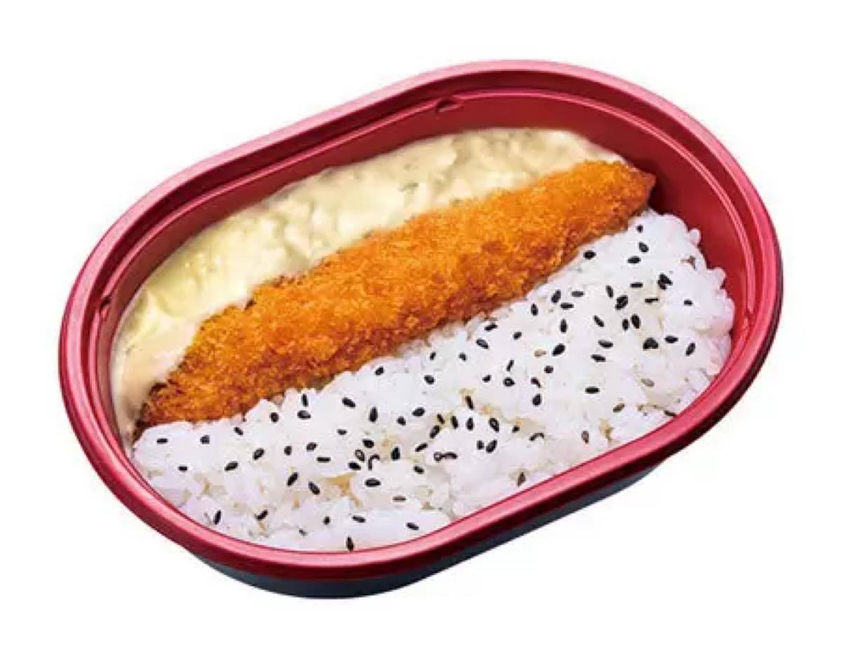 ローソンストア100、「だけ弁当」第4弾はタルタルたっぷりの「白身フライ弁当」