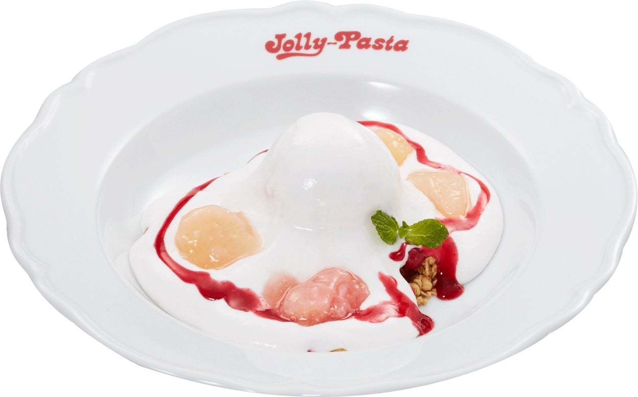 【ジョリーパスタ】ジョリーパスタに“白桃のドルチェ”2品が新登場！「白桃のふんわりクリームパイ」「白桃のグラニータ」発売