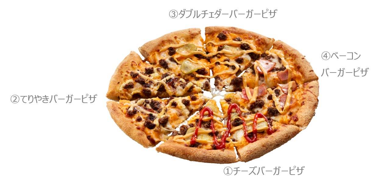 ドミノ・ピザ、バーガーの美味しさをシェアできる時代にしたい！バーガー味のピザ「チーズバーガーピザ」8月9日（金）より期間限定発売！全国1,500名に聞いた【ハンバーガーvsピザ】の結果