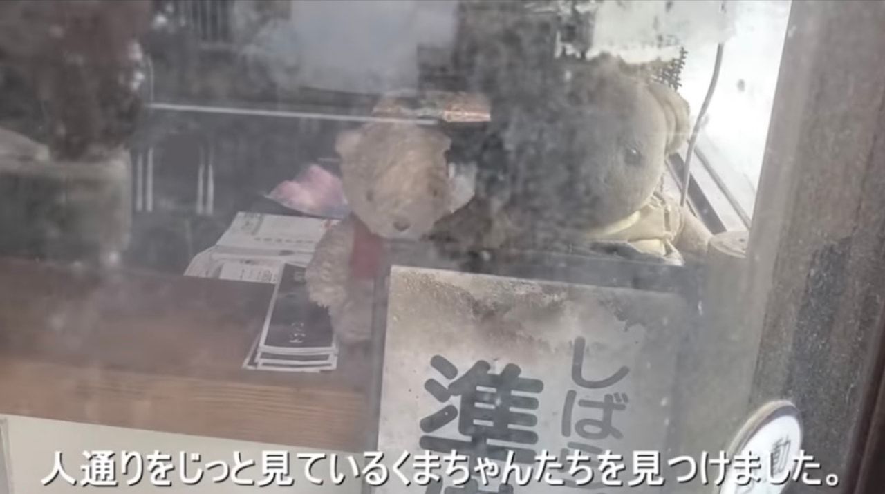 【動画】ビフォーアフターがスゴい！十年前に閉店したたこ焼き屋さんにいた真っ黒なくまちゃんを洗ってみたら・・・