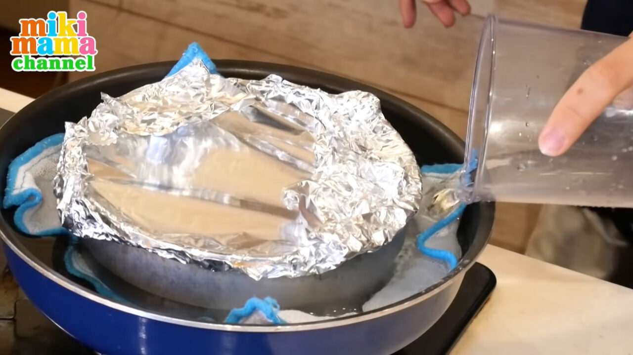簡単！おいしい！チーズケーキがフライパンで作れちゃう！？みきママの絶品レシピ。