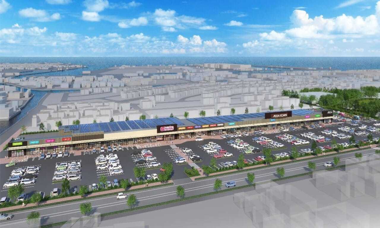 静岡県湖西市に「イオンタウン湖西新居」、マックスバリュなど14店が出店