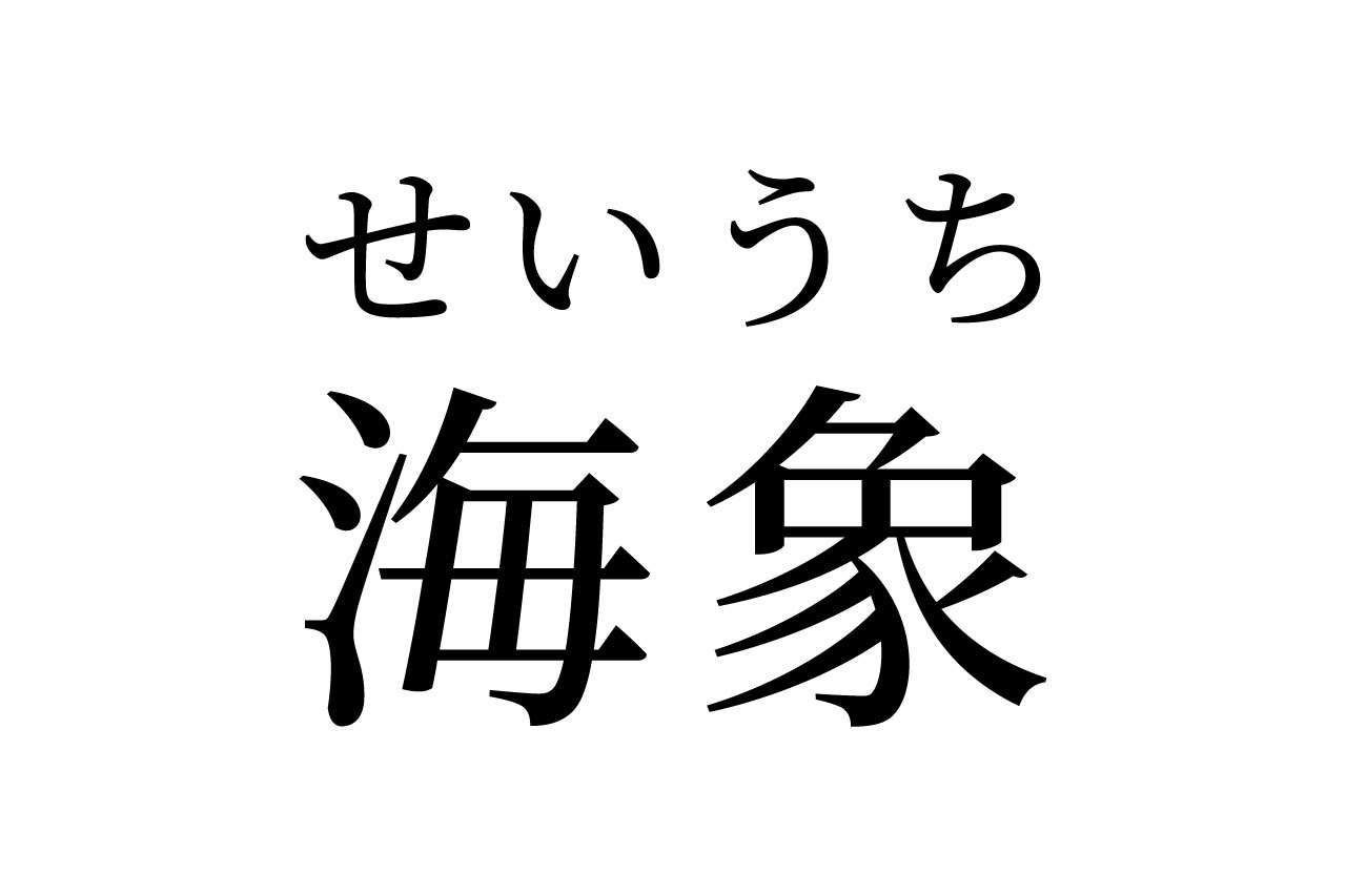 【読めたらスゴイ！】「海象」って何のこと！？まさに、海の象！この漢字、あなたは読めますか？