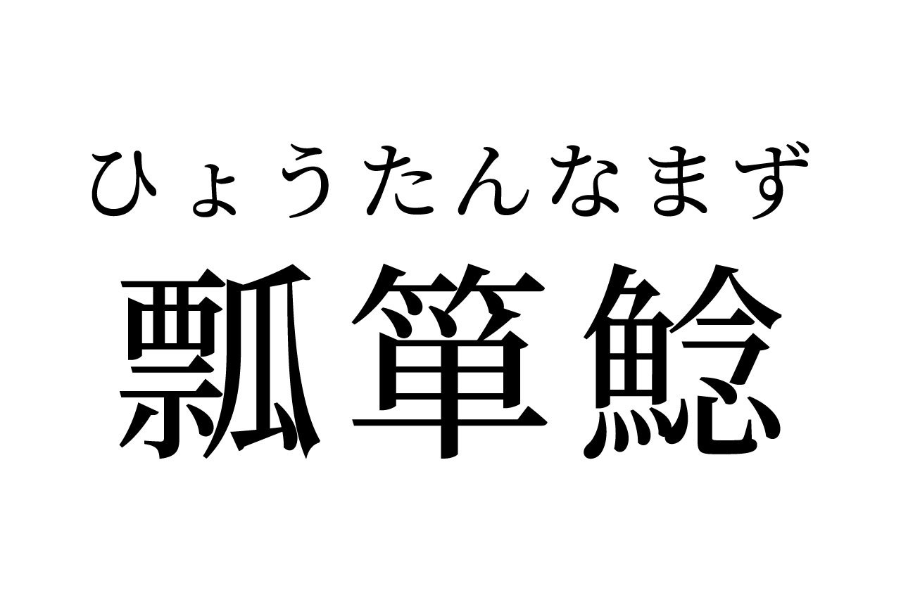 【読めたらスゴイ!】「瓢箪鯰」って何のこと!?不思議な絵が元になっている言葉だった!この漢字、あなたは読めますか?