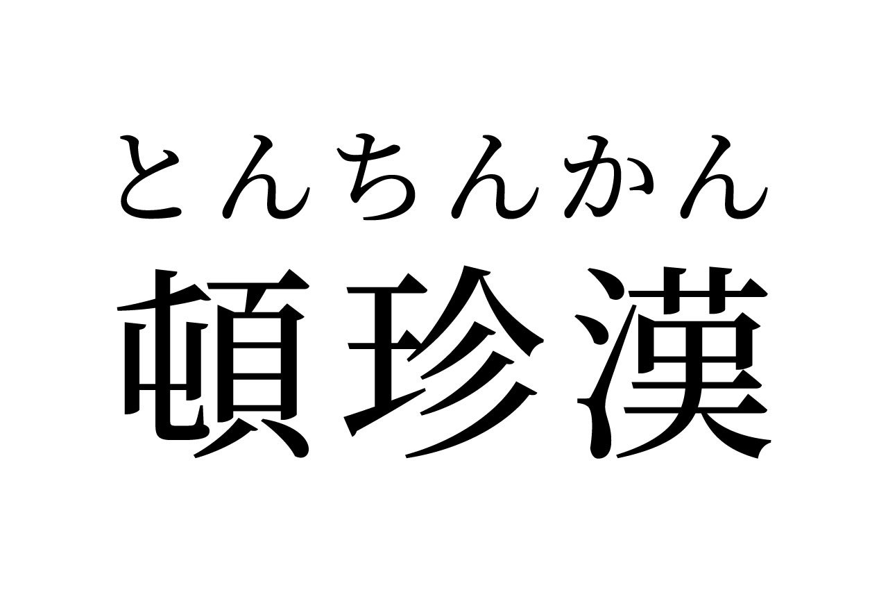 【読めたらスゴイ！】「頓珍漢」って何のこと！？絶対聞いたことがある言葉です！この漢字、あなたは読めますか？