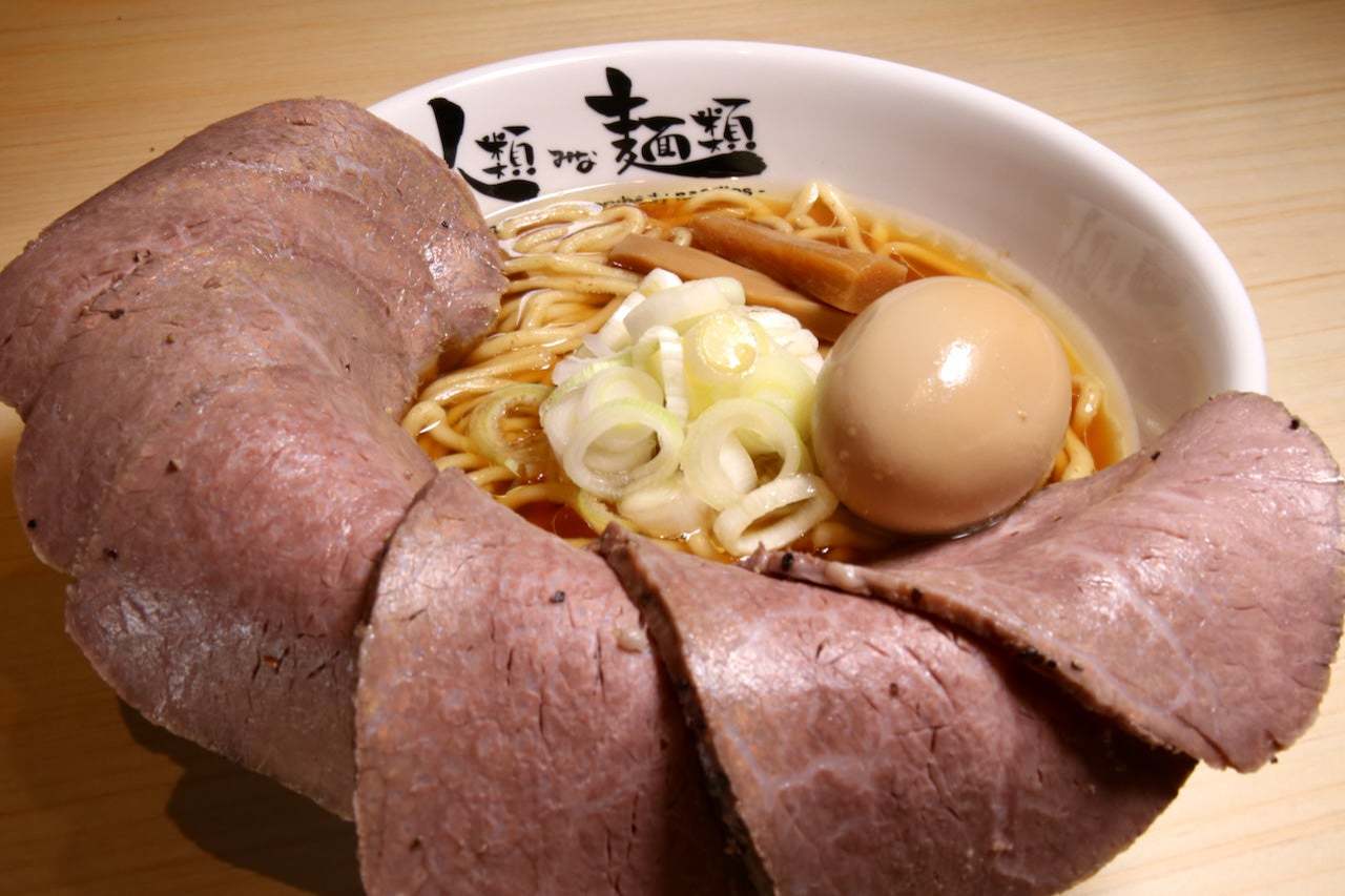 京都限定11/30から！極上の一杯「京都限定 らーめん神戸牛」を「人類みな麺類 近未来と日本文化の融合」で提供開始！