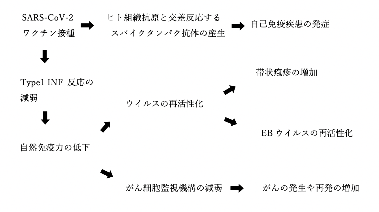 コロナワクチン接種後に懸念される中・長期的な副反応