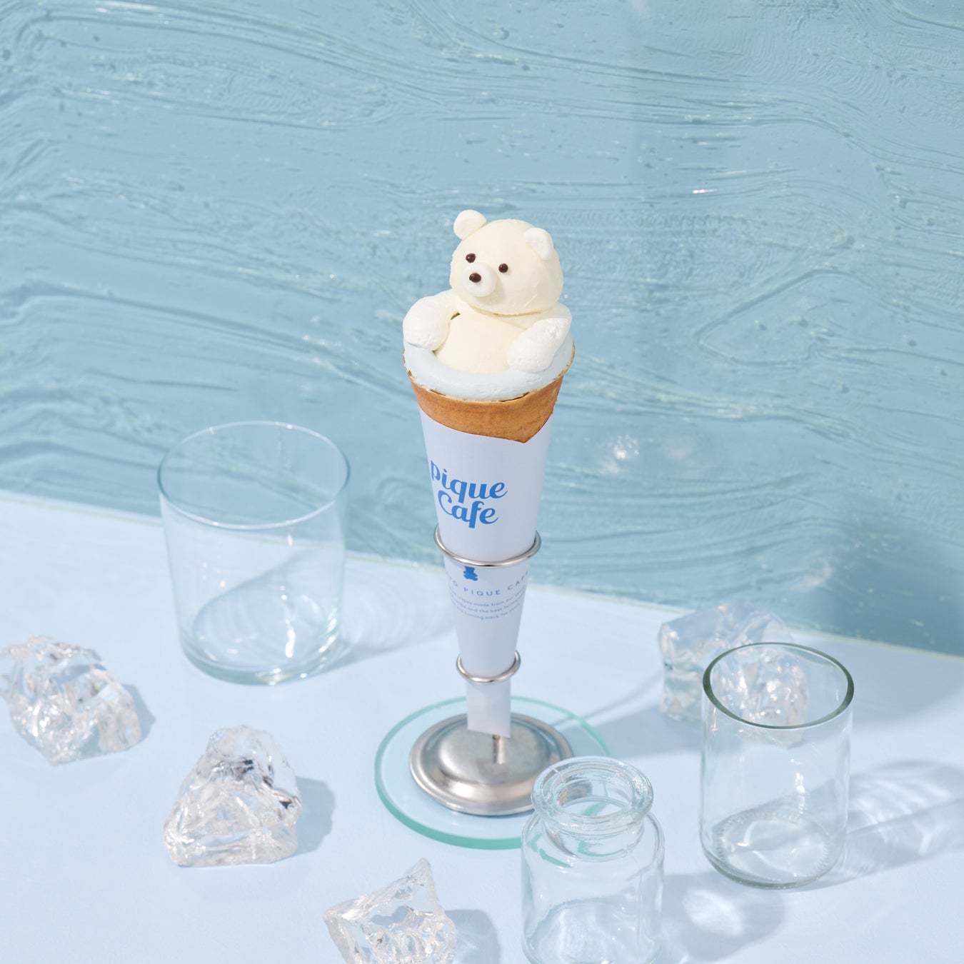 ピケカフェで大人気のシロクマシリーズに新作のスイーツ登場!