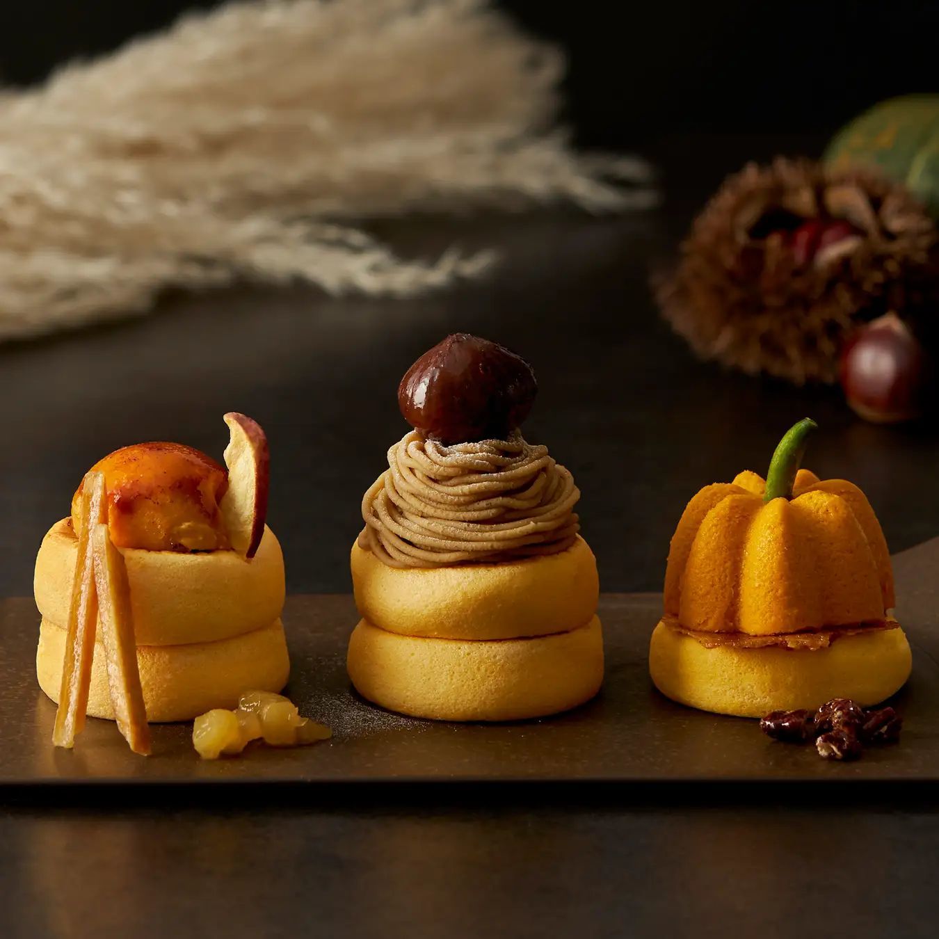 食欲の秋、3つの秋とふわふわおばけ＜ハロウィン限定＞史上最高に可愛いおばけたちがスフレをジャック！！