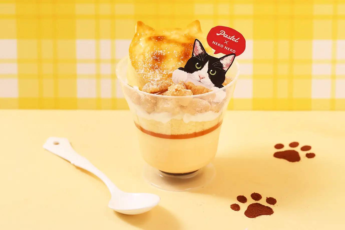 “なめらかプリンブーム”の火付け役「パステル（PASTEL）」「ねこねこ」とのコラボレーション商品