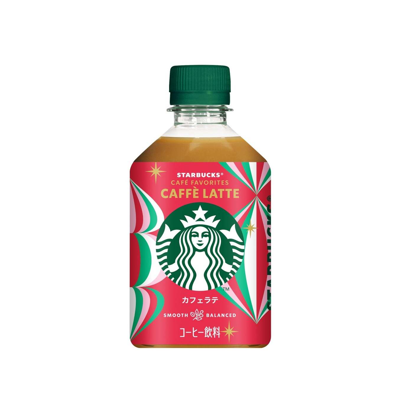 スターバックスのペットボトル入りコーヒーシリーズ３種　気分も華やぐホリデーシーズン限定パッケージにて、11月12日（火）より全国のセブン-イレブン限定で新登場