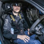 都内の電動カート施設をアルピーヌA110Rチュリニが駆け抜けた!アルピーヌF1ドライバー、そして2輪界のレジェントも登場