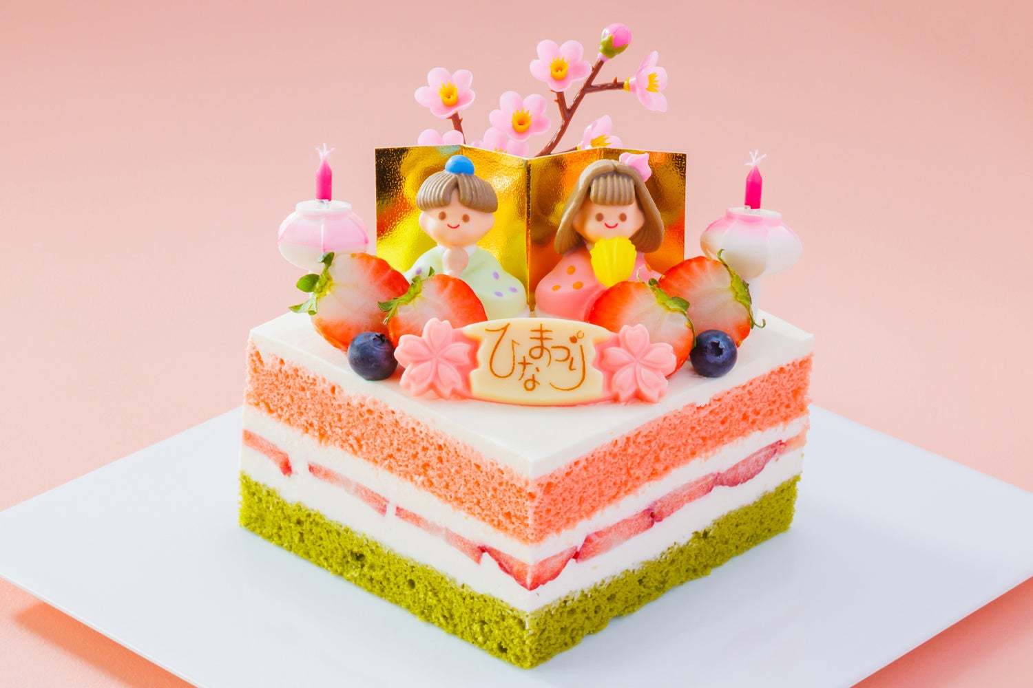 【ホテル日航立川 東京】ホテルパティシエ特製「ひなまつりケーキ」を販売