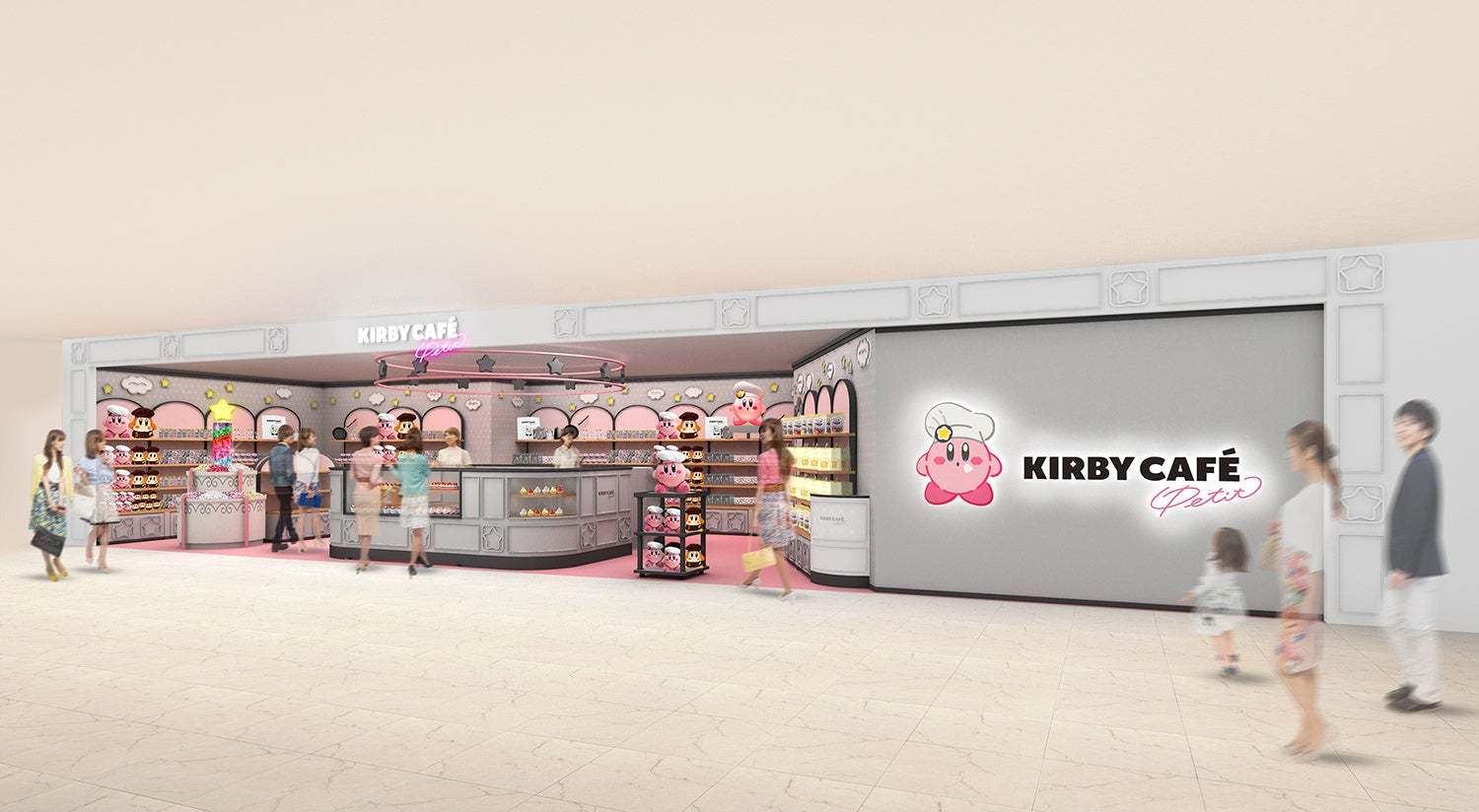 星のカービィの『Kirby Café (カービィカフェ)』からテイクアウトスイーツ専門店『Kirby Café PETIT(カービィカフェ プチ)』が誕生！この春、東京と大阪にオープン！