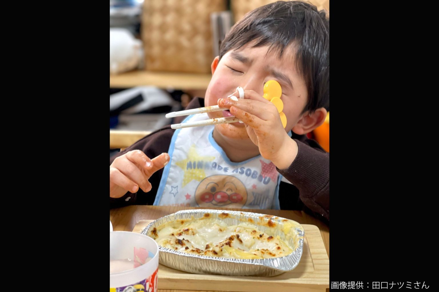 3歳の我が子、食事中に突然の号泣…　尊すぎる理由が「めっちゃ分かる」と話題に