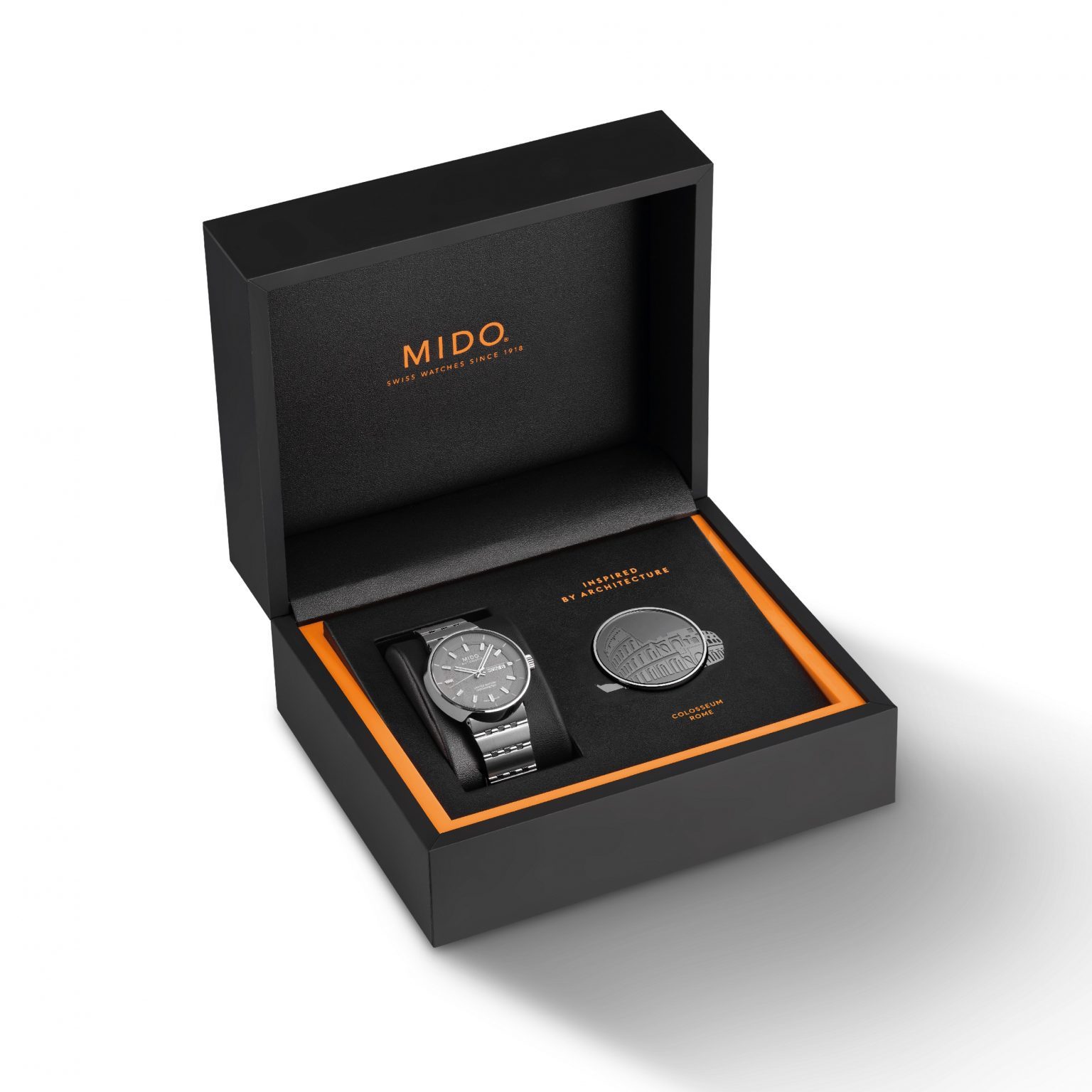 建築物からインスパイアされた、スイス時計「MIDO」のアニバーサリーシリーズ第一弾
