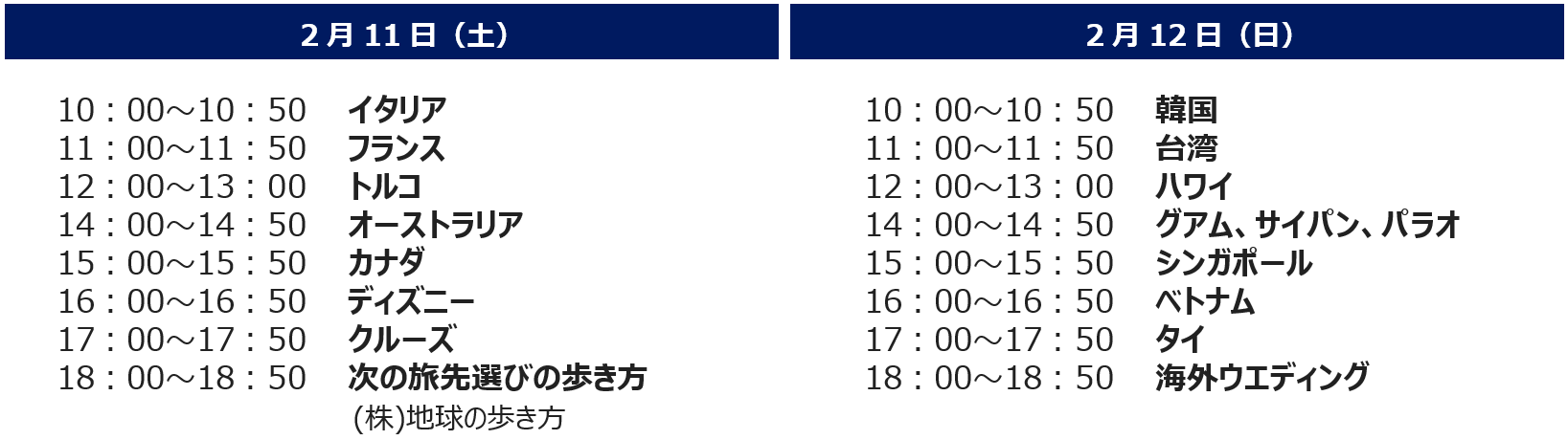 HIS海外旅行大感謝祭を2月11・12日に開催