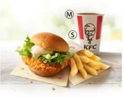 KFC、「チキンフィレバーガーセット」が「550円」のキャンペーン開始！