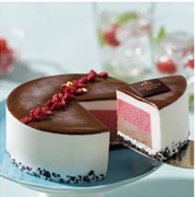 ベルギー産のクーベルチュールを使用した「アイスケーキ ショコラフランボワーズ」発売