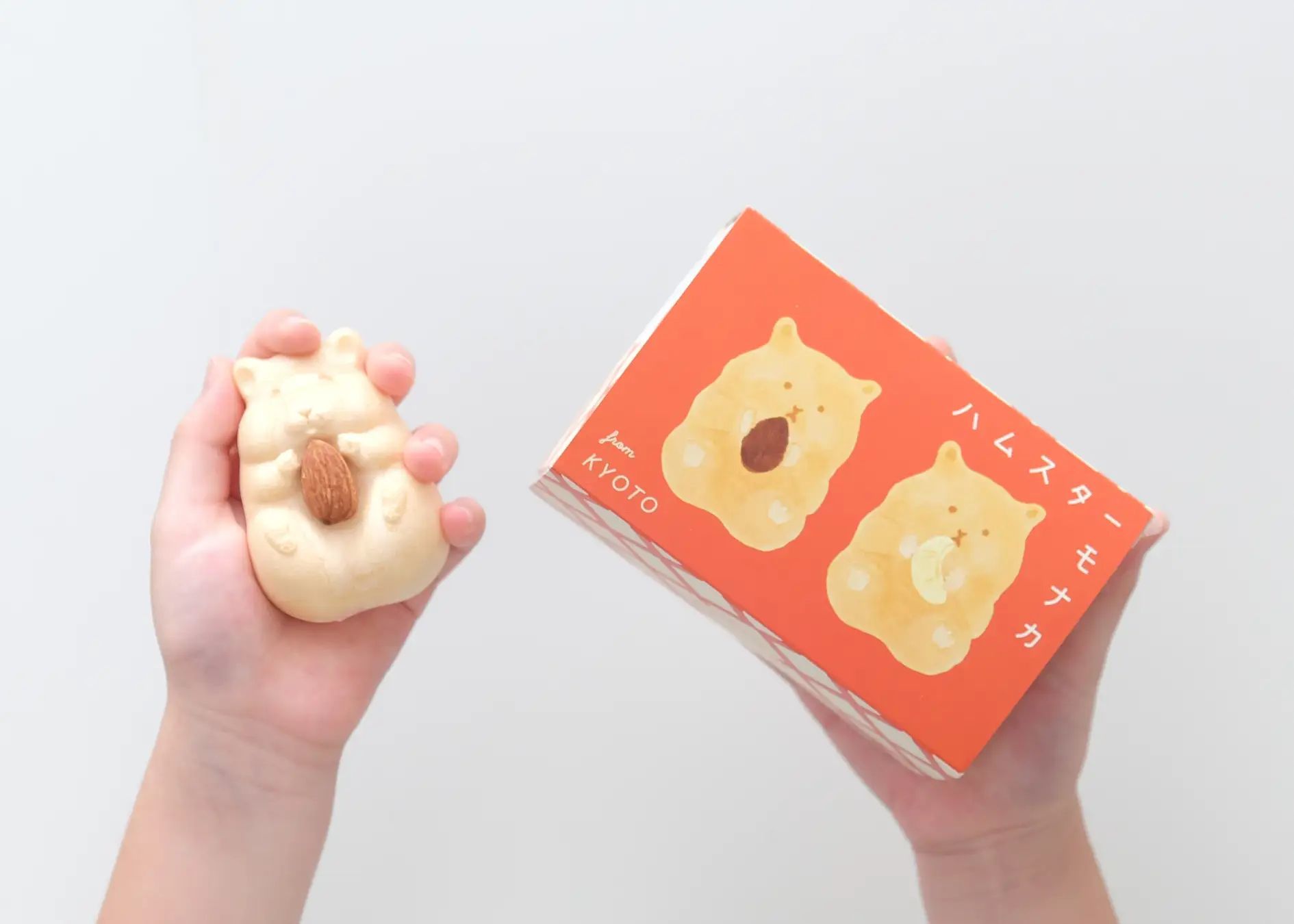 京都発！可愛すぎるお菓子「ハムスターモナカ」の２個入りバージョンが8月1日(火)よりオンラインショップと店頭で販売!