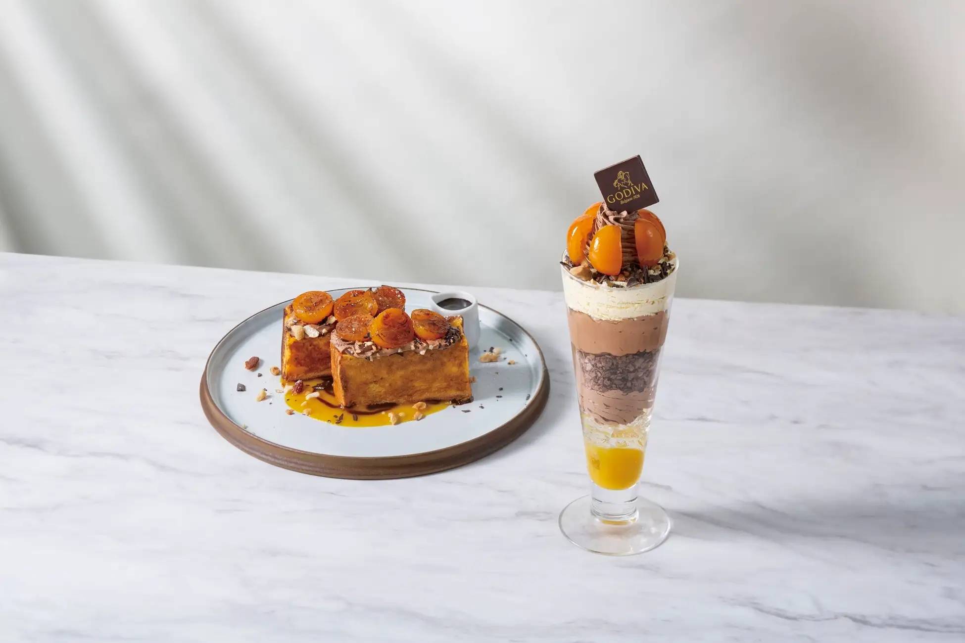 GODIVA caféから、冬季限定のドリンクやスイーツ全6種類を発売！クリスマス限定ドリンク ＆ 冬のデザートドリンク ＆ 冬のシーズナルメニュー