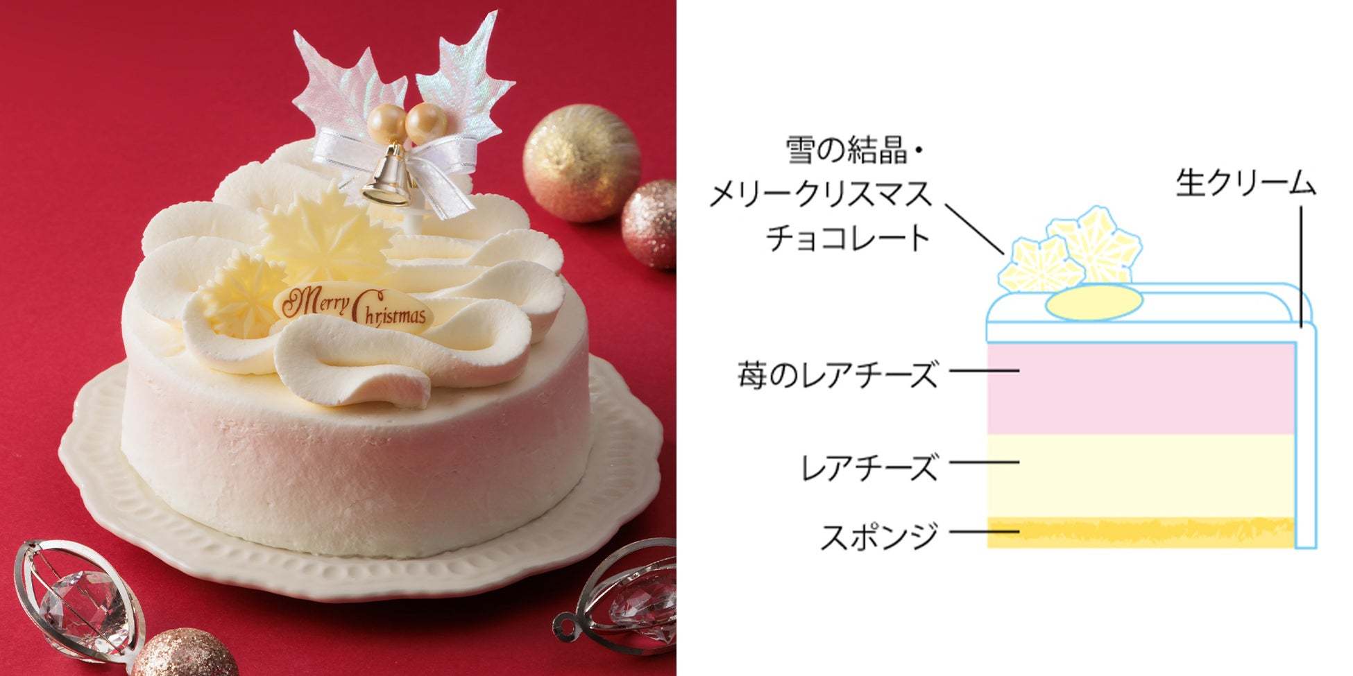 【KEYUCAのスイーツブランドDOLCE FELICE】特別なひとときを彩る13種類のかわいいクリスマスケーキが登場。11月1日(金)よりご予約開始！