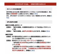 2022年4月1日からSPUが改定、「クーポン利用後」の金額に対するポイント付与に