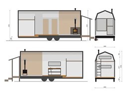 夢のセカンドハウス！寒冷地に特化したタイニーハウスが登場