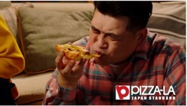 ピザーラ新TVCM 『ボッタルガと桜海老のグルメクォーター』　サンドウィッチマンが、贅沢な新作ピザに大興奮！！