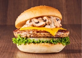 “一番採り生どんこ”の椎茸バーガーが、史上初登場！ゴロっと食感がフレッシュネス流。和洋の秋食材贅沢バーガー２種新発売！