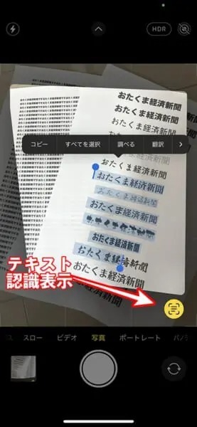 【知らんかった】iOSにある「写真の文字をコピーできる機能」がめっちゃ便利
