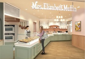 アメリカンマフィン専門店「ミセスエリザベスマフィン」 天神に再出店 天神地下街店3月25日(土)オープン