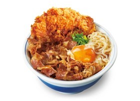 【5年ぶりに登場】割り下を一新＆牛肉量20％増量！かつやの新作「牛すき焼きとチキンカツの合い盛り」2023年2月10日(金)販売開始