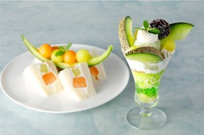 資生堂パーラー サロン・ド・カフェ ラゾーナ川崎店　若葉萌ゆる新緑の季節にお届けする『初夏のフルーツデザートフェア』