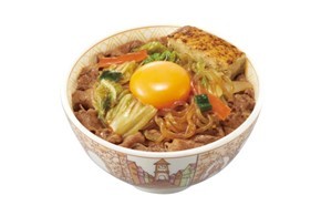 【すき家】～月が出た。丼の上に。～ 贅沢な“すき焼き”を月に見立てた“たまご”で味わう すき家に「月見すきやき牛丼」が新登場！