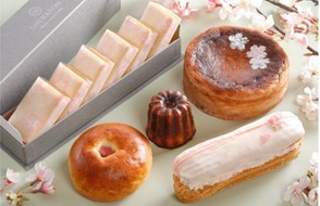 シェラトン都ホテル大阪、ホテルでお花見気分「桜×いちごスイーツフェア」を開催