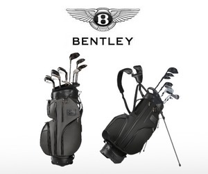 英国高級車ブランド「Bentley」から、ラグジュアリーなゴルフバッグ登場