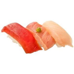 まぐろ・サーモン・ぐんかん三昧！味比べを楽しむ3貫盛が登場　『味わい色々！3貫盛と肉フェア』