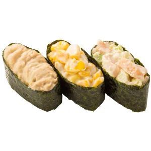 まぐろ・サーモン・ぐんかん三昧！味比べを楽しむ3貫盛が登場　『味わい色々！3貫盛と肉フェア』