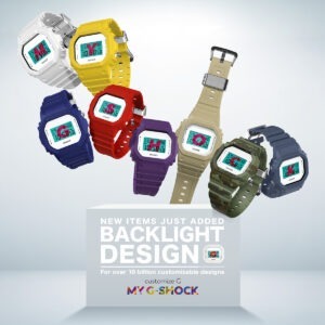 【組み合わせは100億とおり!?】“MY G-SHOCK”に新たなカスタムパーツが追加！