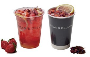 【DEAN & DELUCA】シーズナルドリンク 香り華やぐ、フラワーフルーツティー