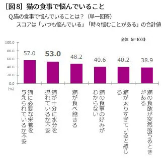 カルカンが「猫の食事に関する実態調査」を実施　健康に良いのはドライフード？ウエットフード？